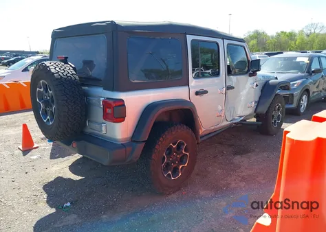2022 Jeep Wrangler 4Xe Unlimited Rubicon 4X4 from USA, damaged, VIN 1C4JJXR65NW198063